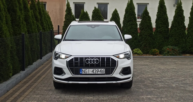 Audi Q3 cena 129600 przebieg: 47000, rok produkcji 2021 z Giżycko małe 56